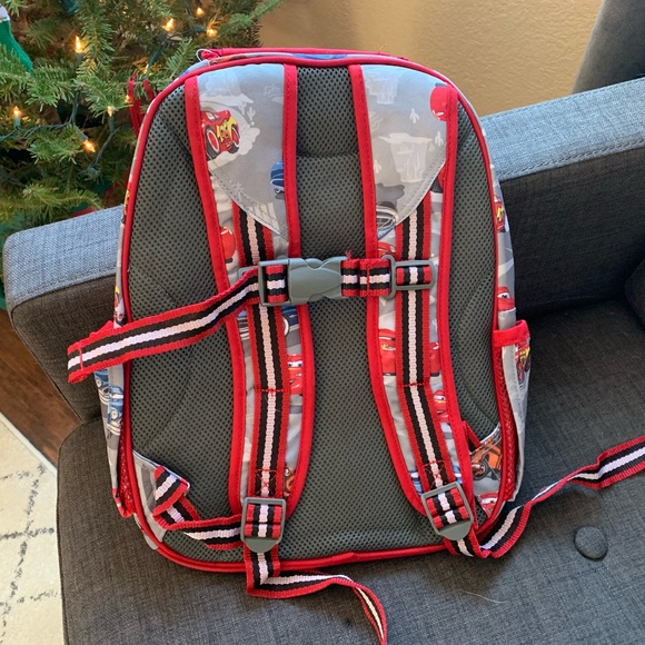 pottery barn cars backpack